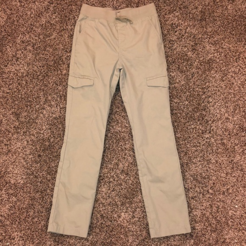 Chaps khaki‎ color “jogger like” pants